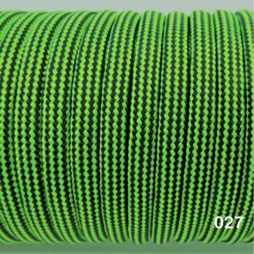 027 STRIPS BLACK&LIMEGREEN