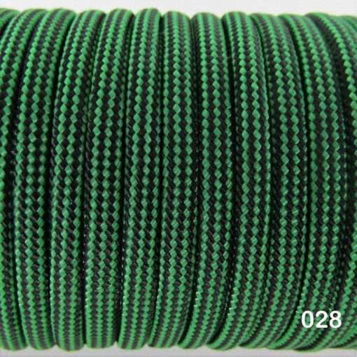 028 STRIPS BLACK&PINEGREEN